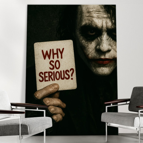 Joker perché così serio - -,
