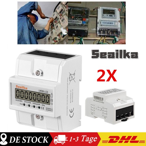 Lcd contatore trifase - contatore,