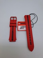 Cinturino Silicone Rosso Scuderia Ferrari Originale modello FER0860018 16mm