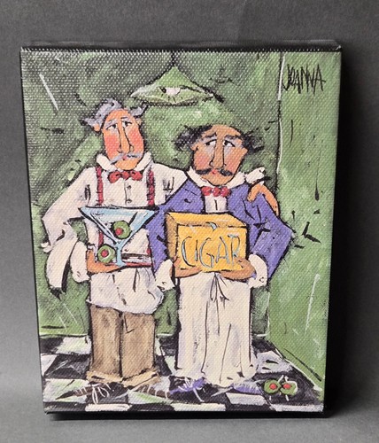 Quadro espressionista firmato - quadro,