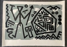 A. R. Penck litografia a