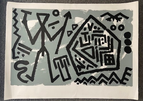 Penck litografia a - a.,