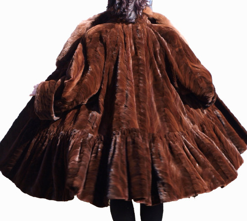Cappotto visone samtnerz volpe - cappotto,