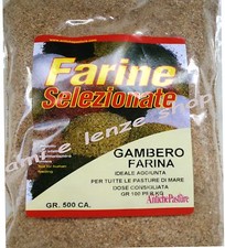 farina di gambero ingrediente per pastura mare lago fiume carpfishing boilies 