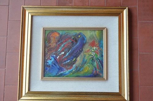 George secan dipinto olio - secan,