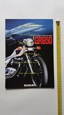 Suzuki GR 650 1983 opuscolo presentazione cartella stampa originale NO depliant 