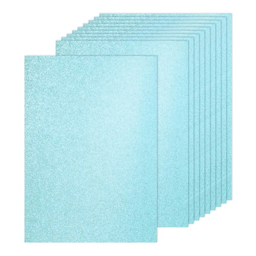 Carta glitter blu lago - , 60