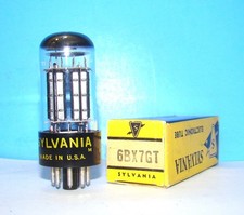6bx7gt nos sylvania amplifier - 6bx7gt,