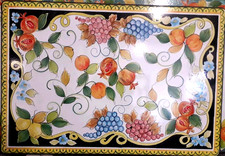 Tavolo in pietra lavica