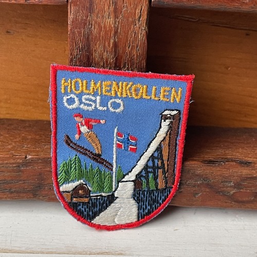 Vintage patch holmenkollen ski - vintage,