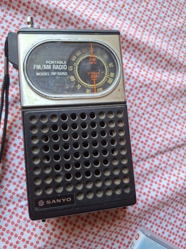Sanyo radio portatile - sanyo,