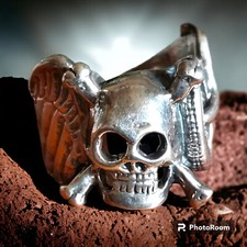 TESCHIO Argento ☠️ Anello