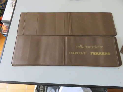 Porta assegni vintage ferrero - assegni,