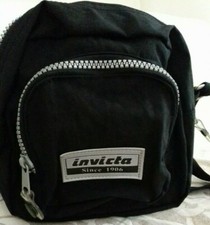 INVICTA MARSUPIO WILLA NERO UNISEX TRACOLLA UOMO DONNA VINTAGE ANNI 90 RARO