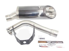 KIT RACING MARMITTA SCARICO PORTATARGA  DPM MOTO HONDA CBR 600 RR 2005 2006