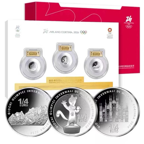 Set commemorativo monete tina - set,