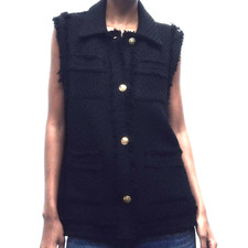 Gilet lungo Zara nero