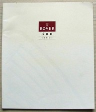 Brochure vendita auto ROVER