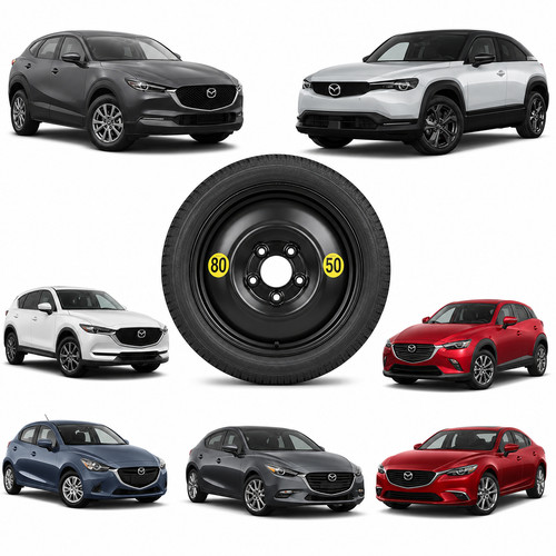 Ruotino scorta mazda - ruotino,