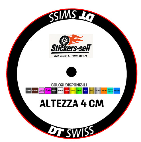 adesivi cerchi bici swiss