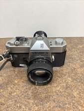 Macchina fotografica vintage Yashica TL Electro X pellicola 35 mm con custodia 50 mm f1.1.9, da 80 a 200 mm