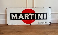 Insegna Smaltata Martini
