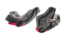 KIT GUANCIALI PER CASCO NOLAN X-LITE X-903 TG. M (Spessore 30mm) Nero Grigio Ros