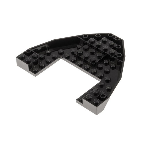 Lego barca bug 10x12x1 - 1x, nero