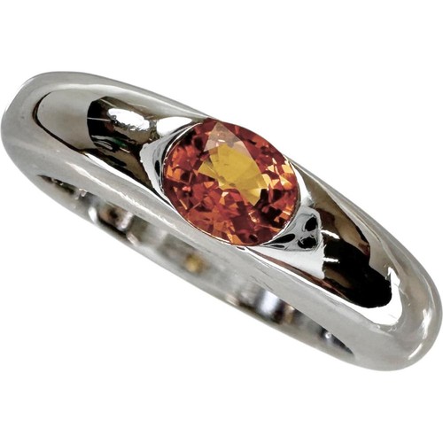 Anello zaffiro giallo - 5,8,