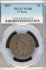 1817 testa di corona centesimo