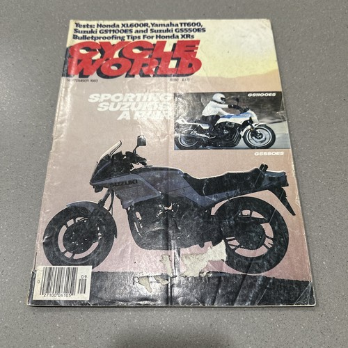 Cycle world magazine september - cycle,