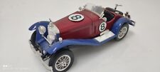 Burago Mercedes Benz Ssk (1928)  modellino statico metallo scala 1/18 Made Italy