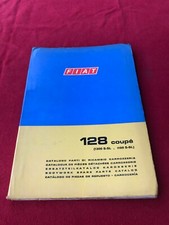 FIAT 128 COUPE S SL MANUALE RICAMBI CATALOGO PARTI RICAMBIO CARROZZERIA PARTS IT