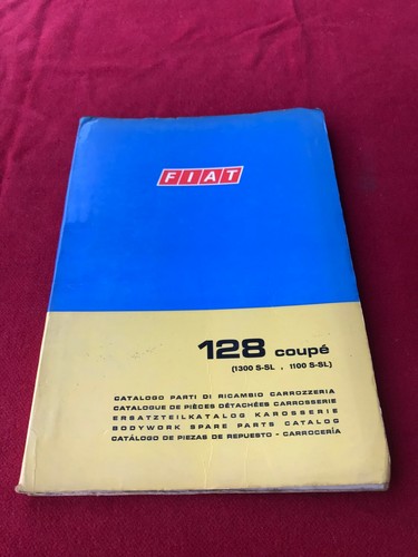 Fiat 128 coupe manuale - coupe,