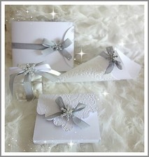 BOMBONIERA, PARTECIPAZIONE, SEGNAPOSTO - Linea Matrimonio Inverno fiocco neve