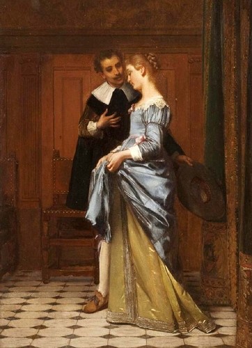 Dipinto olio fiorent willems - fiorent,