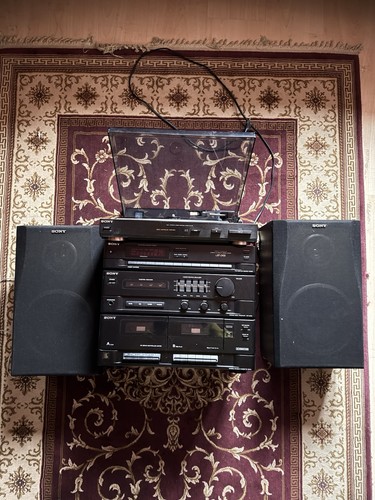 Sony stereo system - sony, hi-fi