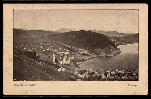 Zlatoust panorama della - zlatoust,,