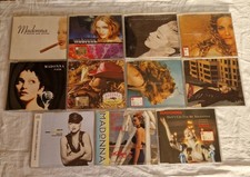 MADONNA LOTTO 11 CD SINGOLI RAIN FROZEN DEEPER BEAUTIFUL MUSIC RAY LOVE NO 33 45