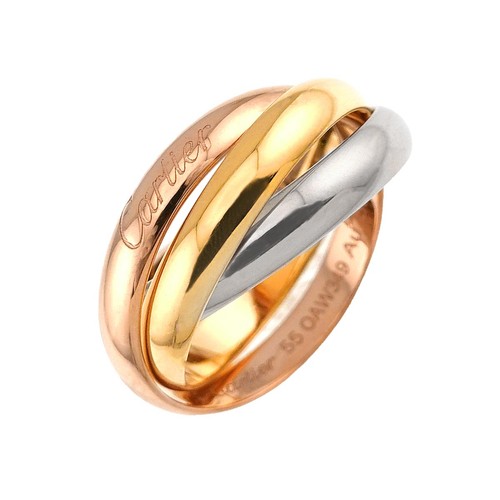 Anello cartier trinity 18k - mm,