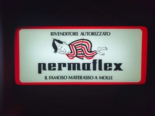 INSEGNA LUMINOSA PUBBLICITARIA PERMAFLEX GADGET PUBBLICITÀ MODERNARIATO TABELLA 