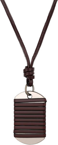 Collana con pendente uomo - collana,