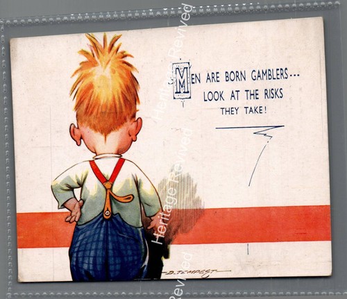Vintage comic humour boy - vintage,