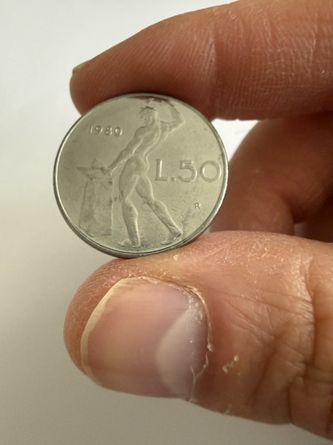 Moneta rara 50lire anno - 50lire,