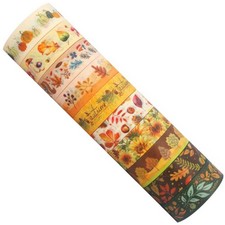  10 Rotoli Washi-tape per