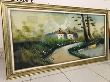 quadro olio su tela grande