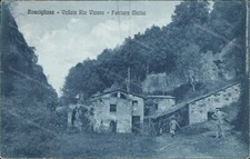 cz125 cartolina ronciglione vallata rio vicano ferriera mattei viterbo lazio