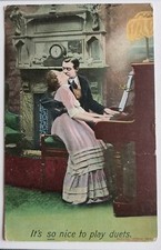 Vintage Cartolina Fumetto