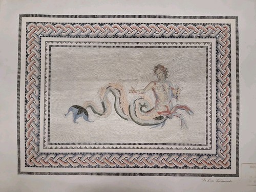 Studio carta per misaico - su,