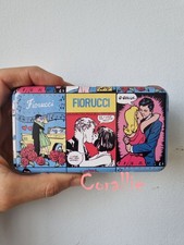 Scatola vintage latta FIORUCCI Blechdose Dose  / 80er Jahre / Popart